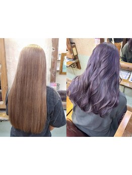 トレンドを取り入れた旬色に人気の外国人風ダブルカラーやインナーカラー。あなたに"一番似合う"をご提案♪