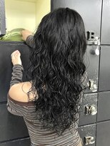 ヘアー アイス 御器所本店(HAIR ICI)&nbsp;20代30代40代くるくるパーマ 暗髪大人可愛い 個性派パーマ