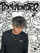 トリックストア(TRICK STORE) ホワイトメッシュ×スペインカール