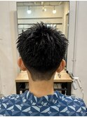 フェザー/サーフカール/センターパート/波巻きツイスパ