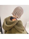 ホワイトブリーチ、ダブルカラー、ケアブリーチ、ホワイトヘア