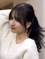 アビー(ABBEY3)&nbsp;顔まわり顔周り前髪カットミディアムレイヤーロングレイヤー