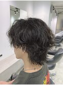 【外国人風】サーフカール×ウルフスタイル