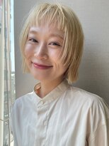 サンド クリア 横浜本店(sand clear)&nbsp;フェイスレイヤーボブ