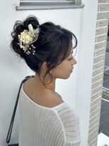 ベンジー 沖縄店(benji)&nbsp;大人かわいいアップヘア
