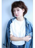 小顔バング　カット　【池袋】