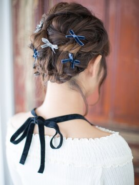 美容室チック 大島店(chic) 編み込みフルアップ［大島/大島駅］