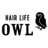 ヘアーライフ アウル(hair life owl)のお店ロゴ