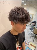 【YUKI】ショートマッシュ×パーマ×束感