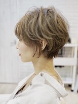 シェノン(Chainon)&nbsp;【Chainon】ミルクティー×ショートボブ