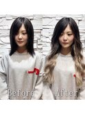 ミルクティーベージュ#シールエクステ#ゆるふわウェーブ#札幌