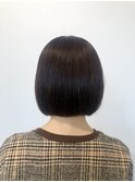 大人可愛い♪小顔効果抜群☆ナチュラルミニボブスタイル