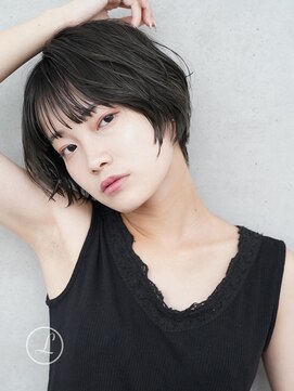 リコラックスビー(LICO LUXBE) ブルーブラック_ショートレイヤー【LICO LUXBE】