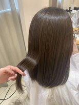 ハピネス 河原町店(Happiness)&nbsp;髪質改善 レイヤーカット ベージュ グレージュ 20代 30代 40代