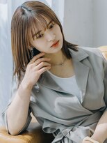 サンクス 品川港南(THK.)&nbsp;切りっぱなし、おとな可愛いストレートミディ