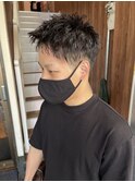 MEN'S HAIR アップバング×ソフトツイスト