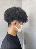 波巻きスパイラルパーマ
