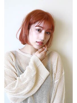 スピガ(SPIGA) 暖色系ボブ