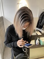 タオ 河原町(Tao) ボブとバレイヤージュ