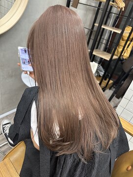 ソルトウォーター(SALT WATER) ピンクベージュ　デザインカラー