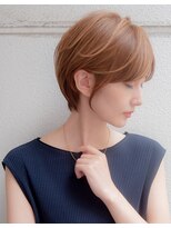 ティアラ 桜木町(TIARA) 大人可愛いひし形ショート20代30代40代丸みショートハイライト