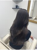 【加藤】赤み打ち消しグレージュカラー、レイヤー