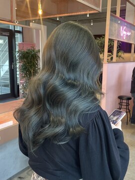 ウィクシーミミ 栄矢場町店(wixy mimi) 圧倒的透明感オリーブグレージュ