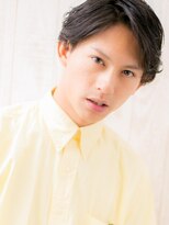 モッズヘアー メン 戸田公園店(mod's hair men)&nbsp;重軽バランス！七三分け前髪パーマツーブロックヘアc戸田公園