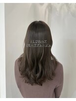 大人可愛い20代30代40代グレージュくびれヘア☆髪質改善