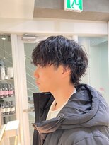 <翁長孝輔>簡単にきまる黒髪メンズマッシュパーマ
