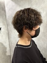 ラボヌールヘアー 宇都宮店(La Bonheur hair) ウルフ×パーマ【宇都宮駅レイヤーカット】