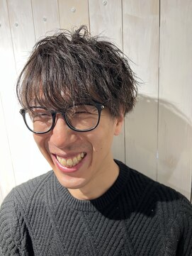 メンズヘアーサロン ヴォヤージュ ヘアー アンド フェイス(Voyage) ソフトツイストスパイラルツーブロマッシュ