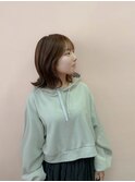 ナチュラルなブラウンカラー