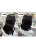 髪質改善オイルトリートメント付き！メンテナンスカット♪