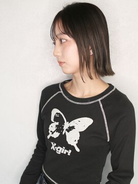 バース(BIRTH) 天神【BIRTH】外ハネボブ×シースルーワイドバング　2