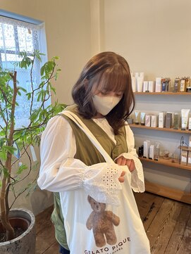 リオール(hair relaxation Re'all) 【倉島春名】似合わせカット★透明感カラー★艶トリートメント