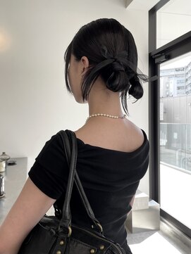 ステン(sten) ツインアレンジ/カチモリ/タイトヘア/お呼ばれヘア/結婚式