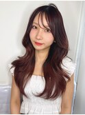 韓国ハイレイヤー×ローズレッド