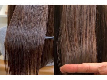 スーベニール(souvenir)の写真/大人髪の注目成分トステア☆うねりやねじれを改善し、まとまりやすくする効果が期待できます◎