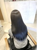 ティム(tim)&nbsp;《hinako》艶出しBlue greige*