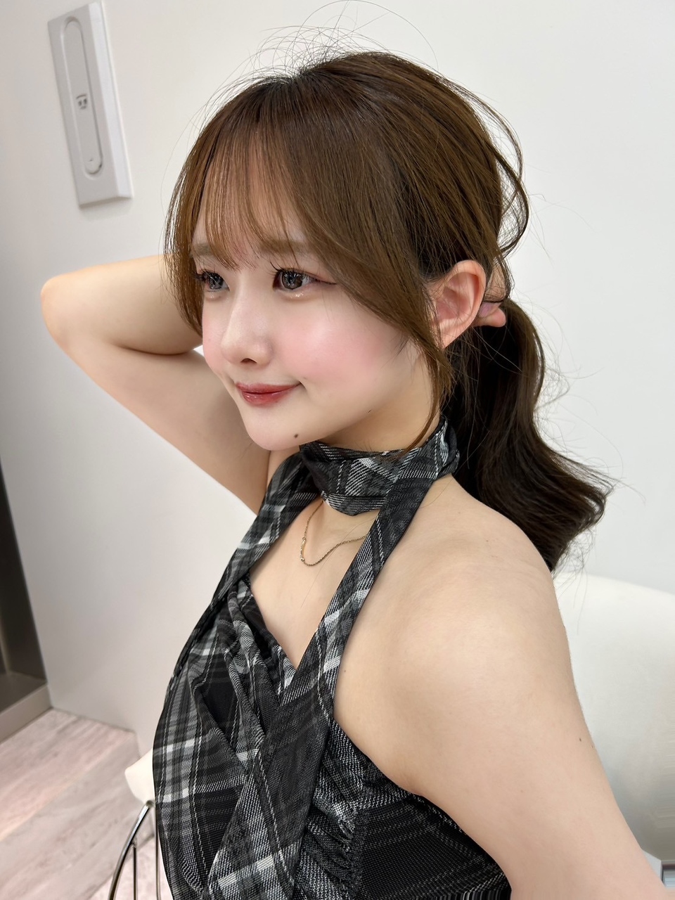 ロンドルピナス 小倉(Lond Lupinus) ミディアムヘア暗めカラー/デザインカラー/フェイスフレーミング