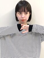 サーカス バイ ビュートリアム 青山(CIRCUS by BEAUTRIUM)&nbsp;ボブ　ボブヘア　ミニボブ　切りっぱなしボブ　青山　表参道