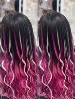 ヘイルジューシー(hail JUICY)&nbsp;ピンク×ホワイト