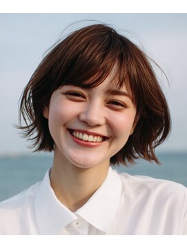 ルシードスタイル アウラ 松戸市五香(LUCIDO STYLE Aura) ショートスタイル【松戸#五香#白髪染め#カラー#髪質改善】