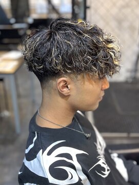 ニアウ 高崎店(Niau) メンズマッシュスペインカール群馬高崎眉毛韓国