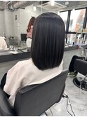 イメチェンスタイル/フルバング/似合わせカット/東銀座