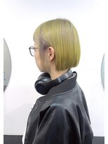 アオ(AO。)&nbsp;デザインカラー/コンパクトボブ/ボブカット/ボブ