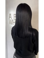 エーバイフー 江坂店(A BY WHO)&nbsp;A BY WHO江坂/ツヤ髪ブルーブラック/透明感カラー/髪質改善