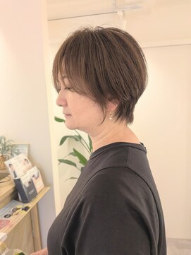 アットティー 金沢八景(at tee...) くびれショート×白髪ぼかしカラー