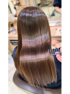 アッシュ 戸田公園店(Ash) ブリーチなしイルミナカラーミルクティーブラウン